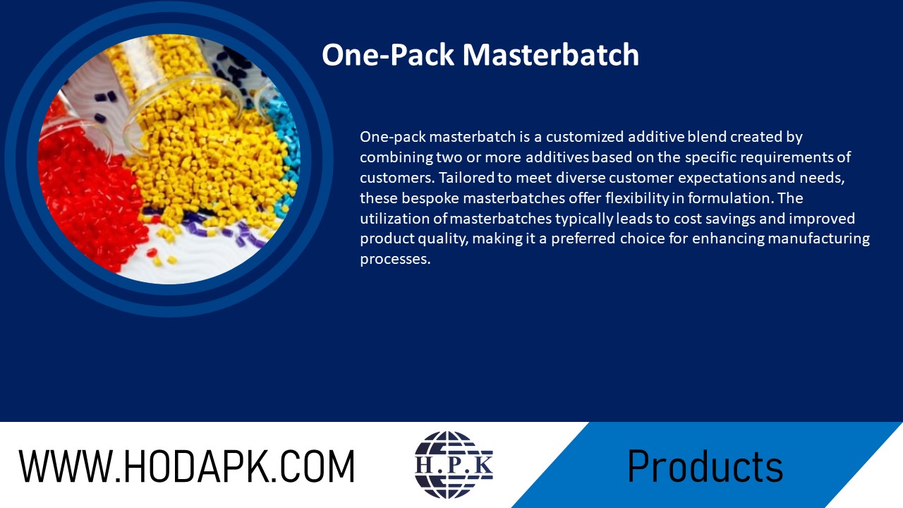 One Pack Masterbatch - هدی پارسیان کالا